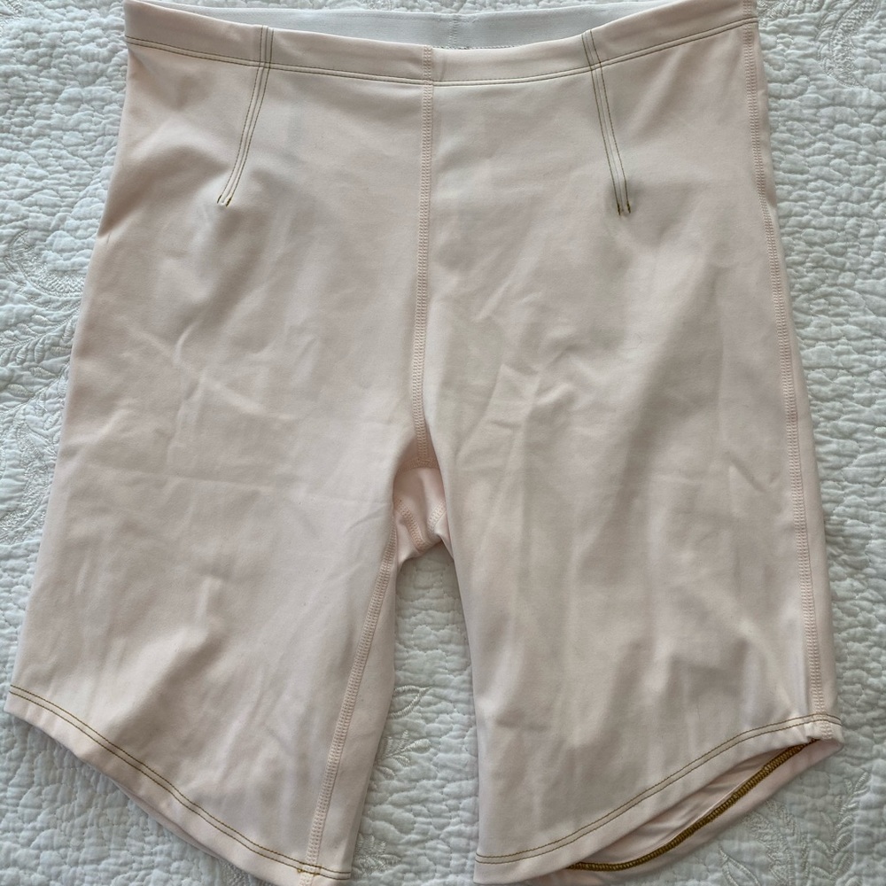 Light pink bike shorts